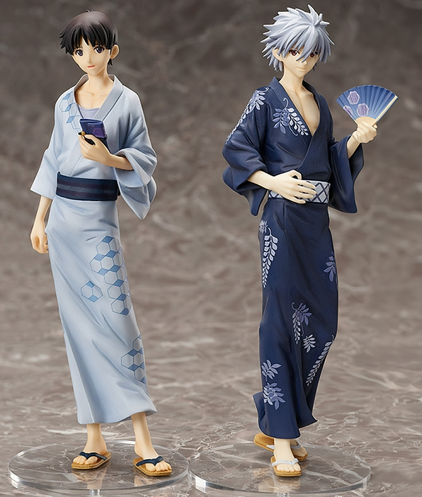 Kaworu Nagisa e Shinji Ikari: Yukata Ver.